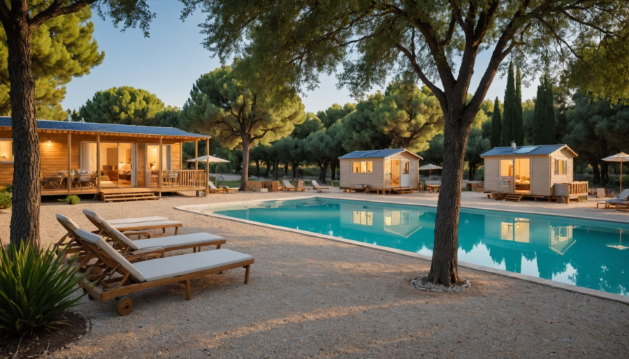 Camping 4 étoiles dans le gard : services et confort